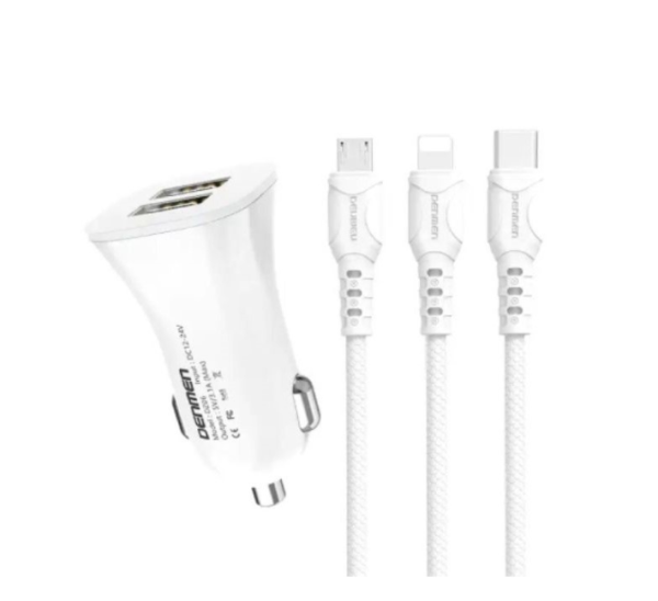 Vdenmenv DZ06E 3 In 1 Car Charger - Image 2