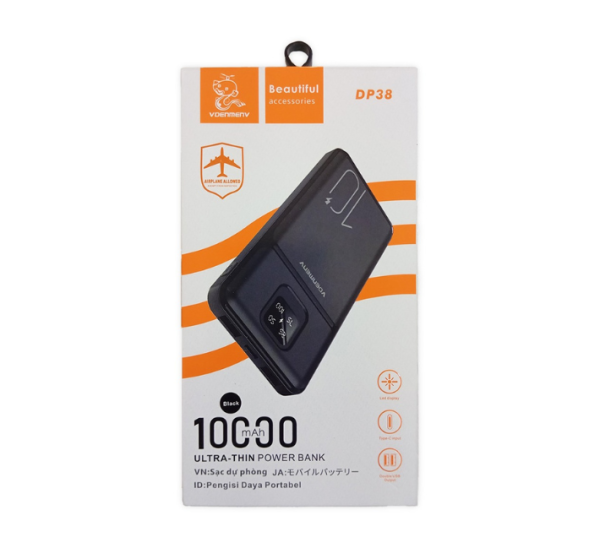 VDENMENV DP38 10000mAh Power Bank