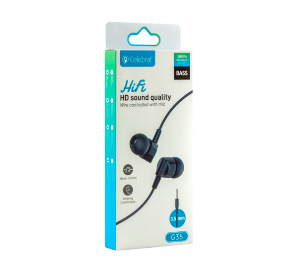 Celebrat G35 3.5mm Wired Earphones