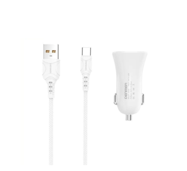 Vdenmenv DZ06V 3.1A Android Car Charger With Micro Cable - Image 3