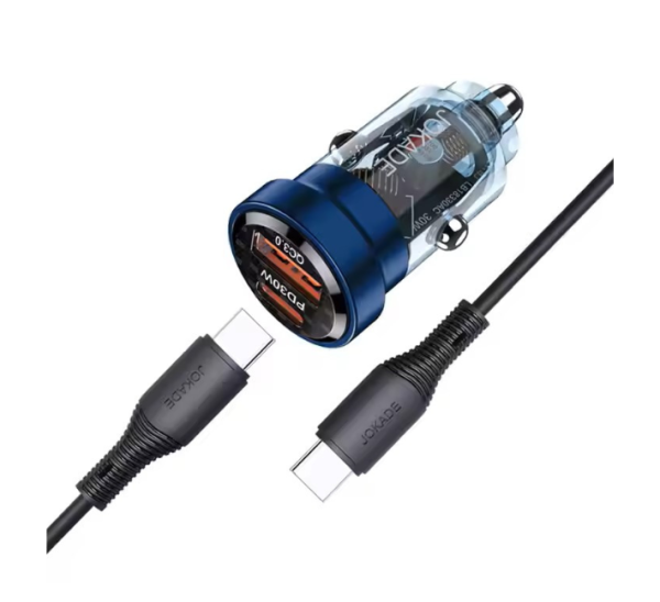 JOKADE JH023 PD+QC3.0 Dual Port Car Charger Set - Image 3