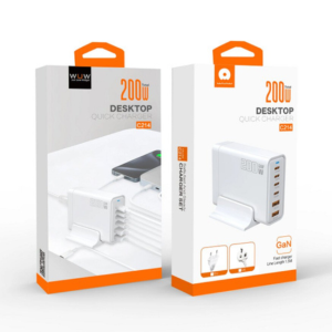 WUW C214 Desktop Quick Charger 200W