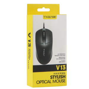 T-WOLF V13 USB Optical Mouse