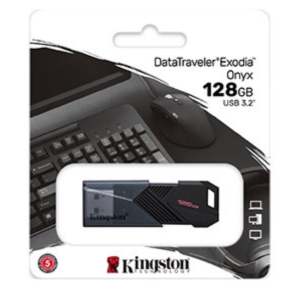 KINGSTON DataTraveler Exodia Onyx USB 3.2 128GB PEN DRIVER