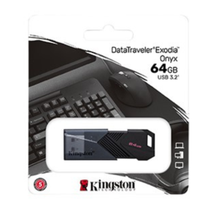 KINGSTON DataTraveler Exodia Onyx USB 3.2 64GB PEN DRIVER