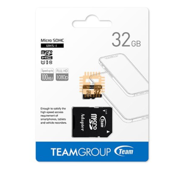 TEAMGROUP Micro SDHC UHS-I U1 C10 Memory Card 32GB