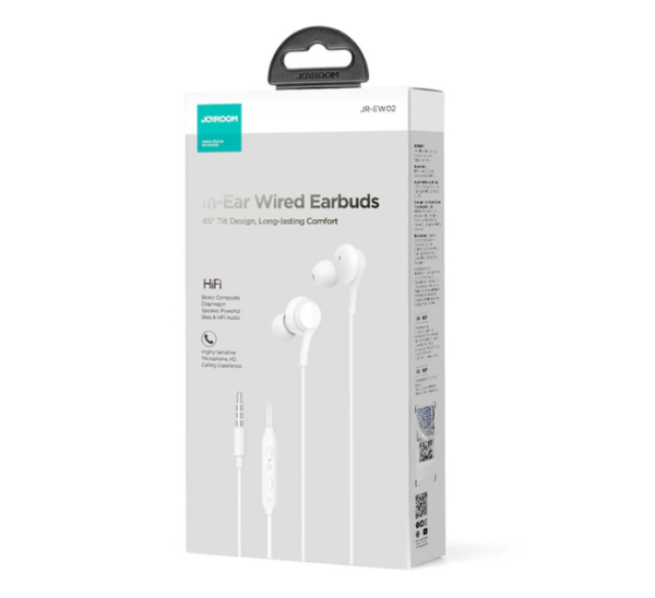 JOYROOM JR-EW02 In-Ear Wired Earbuds - Image 2