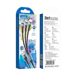 Jokade JA024 3 in 1 3A Fast Charging Cable
