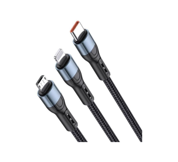 Jokade JA024 3 in 1 3A Fast Charging Cable - Image 3