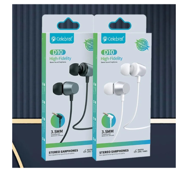 Celebrat D10 In-Ear Wired Earphones