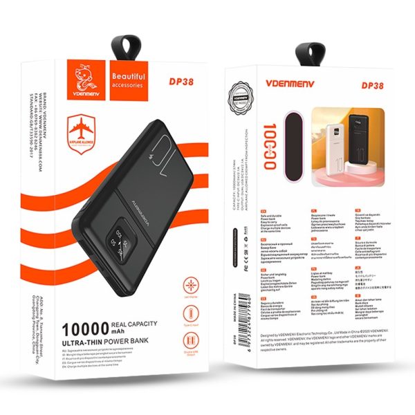 VDENMENV DP38 10000mAh Power Bank - Image 2